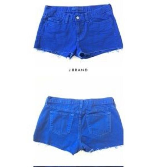 𝅺j brand blue shorts - Picture 1 of 8